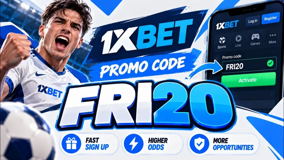 1xBet Promo Code — FRI20 — Best Code — 1xBet Promo Code 2026
